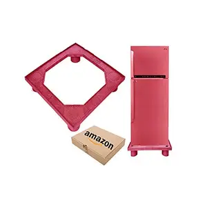 Generic MESH Planet Heavy Duty Double Door_Single Door Fridge Stand/Washing Machine Stand/Dish Washer Stand_Maroon Color with Box Packing MPTFS5