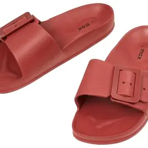 Max Womens Dailywear Slipper, Brick, 40