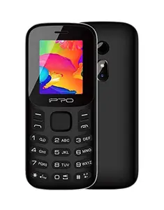 IPRO A20 Mini with Dual SIM Keypad Mobile Phone, FM Radio Wireless, Rear Camera with LED Flash, Built-in Games, Torch (Black) price in India.