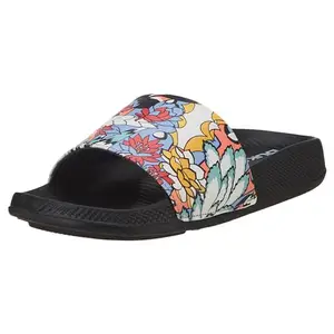 Duke Women's XFW0345 Black Slipper-5 Kids UK (XFW0345-BLACK)