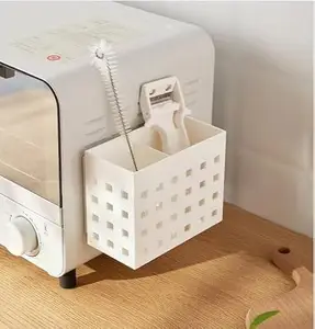 Orion. 2 Compartment Magnetic Storage Rack (Medium), Fridge Side Magnetic Storage Rack, 1 Piece