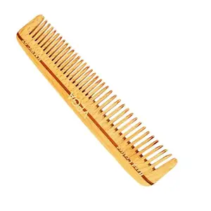 Vega Pocket Wooden Hair Comb,Handmade, (India's No.1* Hair Comb Brand) For Men and Women, (HMWC-07)