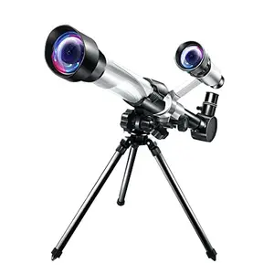 VOIV VOIV Outdoor Telescope High Clear Astronomical Refracting Telescope Science Teaching Toy with 20X 30X 40X Magnification Eyepieces Tr for Kids Children Beginners