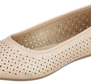 Bata Women's ELLEN E Ballerina (5515077_PINK_4 UK)
