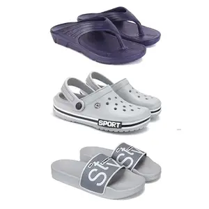 DRACKFOOT Men's Sandals | Lightweight Wear| Stylish & Easy to Wear For Men'S GRT-SAN-(3-COMBO)-3153-3016-1589-10