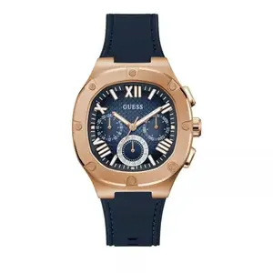 GUESS Silicone Analog Blue Dial Men's Watch-Gw0571G2