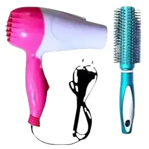 Jaipal Enterprises Round Roller Heavy Quality Comb and Hair Dryer Best Quality