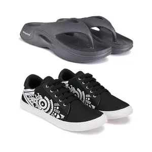 BERSACHE Lightweight Stylish Sandals for MenZ-Combo(PR)-6066-1224 Multicolor