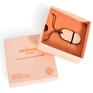 Enviro Chip Envirocare Immunity Booster | Envirocare Pendant | Reduces Stress | Improves Heart & Brain Health | Tested and Certified (Rose Gold)