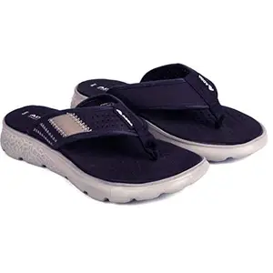 ADDA (LABEL) ADDA Comfortable Ultrasoft Lightweight Navy Flipflops for Men
