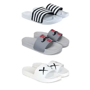 DRACKFOOT Men's Sandals | Lightweight Wear| Stylish & Easy to Wear For Men'S GRT-San-(3-COMBO)-3026-1590-3029-9