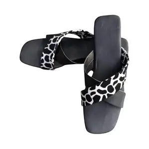 Latest, Fashionable and comfortable sliders for Women and Girls SP_H_ cross_white_print 6