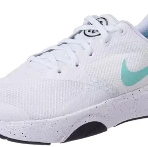 Nike Women's WMNS City Rep Tr-White/Emerald Rise-Black-Jade Ice-Da1351-104- Running Shoes - 5.5Uk 5.5 UK (8 US)