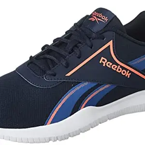 Reebok Men Synthetic Austin 2.0 Running Shoes Vector Navy-Vector Blue-SEMI Orange FLAR UK 10