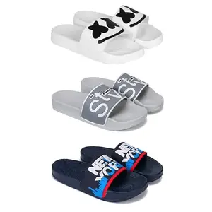 Men's Sandals | Lightweight Wear| Stylish & Easy to Wear For Men's PCV-San-(3-COMBO)-3030-1589-1587-6