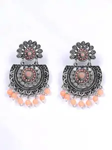 Enamel Kundan Pearl Traditinal Earring Ethnic Fashion Jewelry Sterling SEarring Set RS_0_VagerngA-31