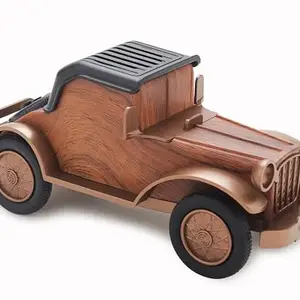 Zipton Classic Vintage Car Wireless Portable Bluetooh Speaker with Easy to Carry 10 Watt (Brown) price in India.