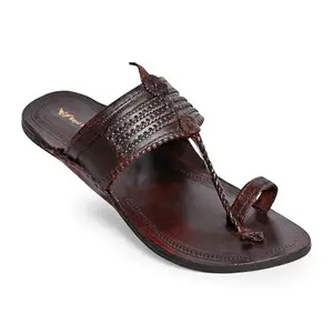 kolapuri chapal Men|Kolhapuri Chappal for Men Stylish Original Leather|Mens Kolhapuri chappals Latest|Mens Kolhapuri Slippers|Mens Kolhapuri Shoes|mojaris for Men|Branded Slippers for Men-6 Black