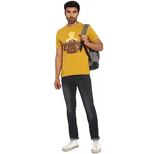 ROYAL ENFIELD Leave Home Mustard T-Shirt (M) 40 CM