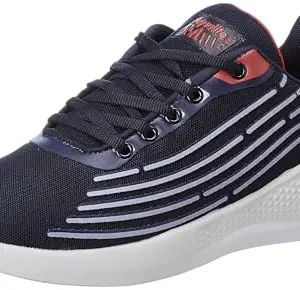 Aqualite Men George Shoes, N.Blue/Red, 10 UK/India