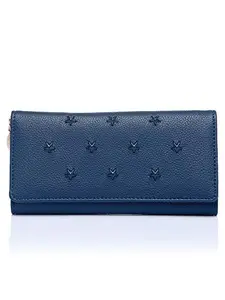 Caprese womens STAR W Medium NAVY I Wallet