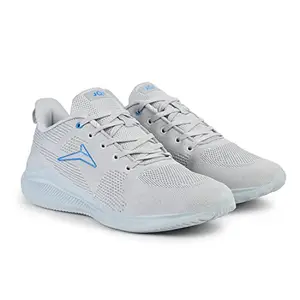 JQR Shoes for Men, Sports Shoes for Men, Running Shoes for Men, Shoes for Boys, Sports Shoes, Walking Shoes for Men, Gym Shoes for Men, Running Shoes for Men Sports (SOFT-003-L.Gry-Sky BLU-6)