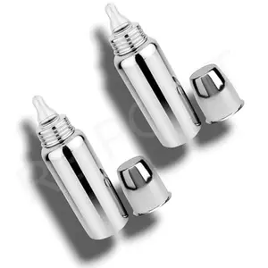 RB POINT Safe Sipping: Stainless Steel Bottles with Travel Caps for Newborns Feeding Bottle for Milk Drinks Zero Plastic