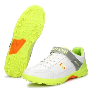 PRO KVH Lightweight Cricket Shoes: Comfort, Grip, and Durability Spikes for Batting, Bowling & Fielding 08 UK/IND