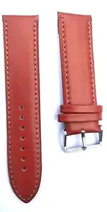 Olifin Tan Colors for Quick Release Leather Watch Band, Axus Leather Watch Strap 18Mm