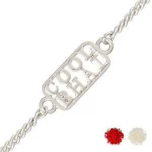 VOYLLA Brass Tone Cool Bhai Rakhi Bracelet|Rakhi For Brother|