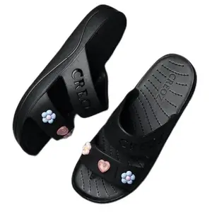 CREOZ The Bounce Women's Casual Comfort Slippers Black