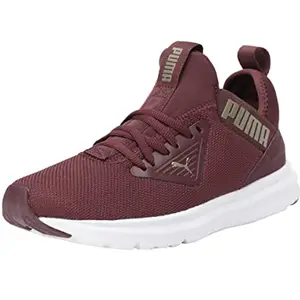 PUMA Women's Enzo Beta Wn s Vineyard Wine-Metallic Gold Running Shoe-3 Kids UK (19244307)