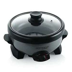 Sheffield Classic 3 in 1 Multipurpose Electric Cooker 2.2 Liters, Boil, Grill, Fry, Steam, Cook all in 1 Multi Cooker