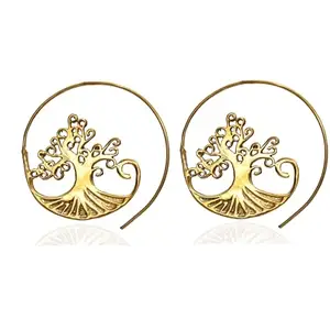 Beautiful Tree Designer Oxidized Fashion Jewelry Artficials Earring Jewellery