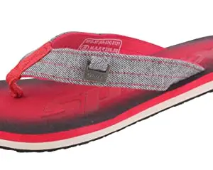 SPARX mens SF0037G Redwhite Flip-Flop - 6 UK (SF0037GRDWH0006)