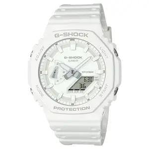 Casio G-Shock Analog-Digital White Dial Men GA-2100-7A7DR (G1522)