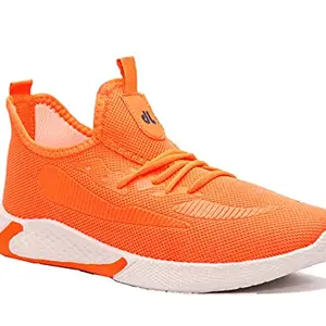 Camfoot Men's (9370) Orange Casual Sports Running Shoes 9 UK