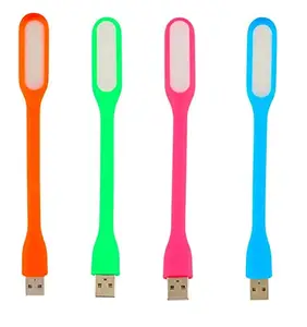 PickTheDeal Combo of 20 Flexible Portable Bendable USB LED Light (Colour May Vary)