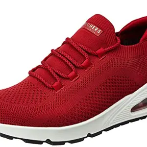 Skechers Mens Uno Red Casual Shoe - 10 UK (11 US) (232348)