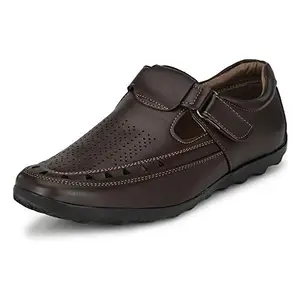 Centrino Brown Sandals & Floaters-Men's Shoes-6 Kids UK (2324)