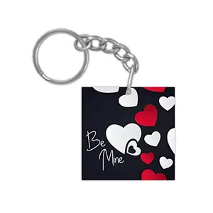 TheYaYaCafe Yaya Cafe Valentine Gifts for Girlfriend Wife, Be Mine Love Keychain Keyring