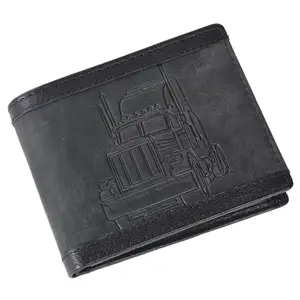 Amazon Brand - Eono Genuine Leather RFID Blocking Wallet I Ultra Strong Stitching I 8 Card Slots I 2 Currency Holders I 1 Coin Pocket