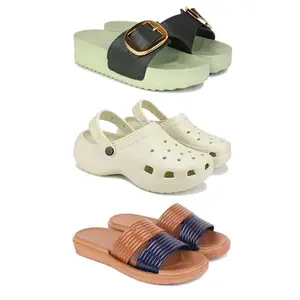 sandal for Women's,slip-ons,quality casaul sandals for Women's PCV-SAN-(3-COMBO)-1997-OO8-1981-8-EURO-39