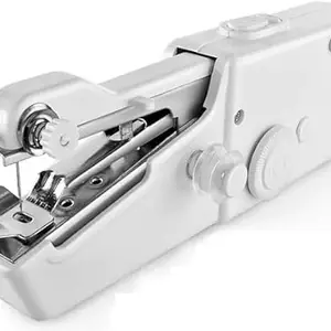Skevion Handy Stitch Mini Hand Sewing Machine, Stapler Style, Emergency Stitching, 10.5 x 5 x 2 cm