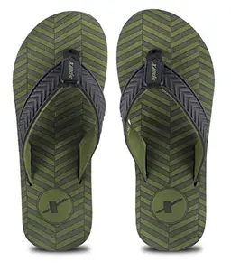 Sparx Men SFG-592 Olive Black Flip Flops (SF0592G_OLBK_0007)