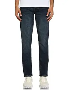 The Indian Garage Co Men Slim Fit Solid Mid-Rise Stretchable Jeans