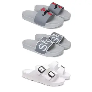 DRACKFOOT Men's Sandals | Lightweight Wear| Stylish & Easy to Wear For Men'S GRT-SAN-(3-COMBO)-1590-1589-3113-9