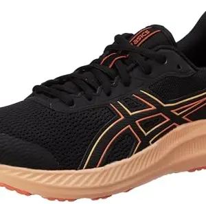 ASICS Mens JOLT 5 Black/Nova Orange Running Shoes - 6 UK (1011C206.002)