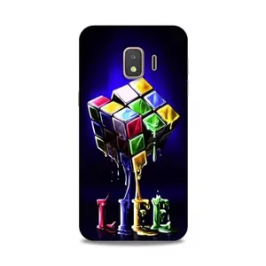 Screaming Ranngers Life/Puzzle Cube/Game Designer Printed Hard Matt Finish Mobile Case Back Cover for Samsung J2 Core 2018