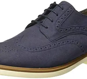 Bata Men's Praga Suede Formal (8219116_Blue_6 UK)